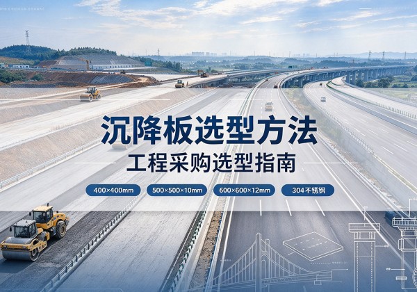 龙门沉降板选择方法